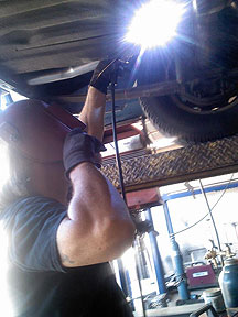 Jim welding